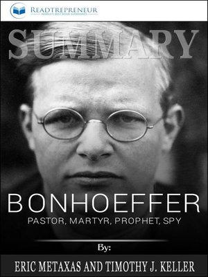 cover image of Summary of Bonhoeffer
